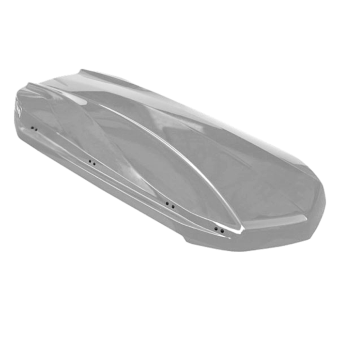 Cutie portbagaj Aleo Strike 440 Gri Lucios [2]