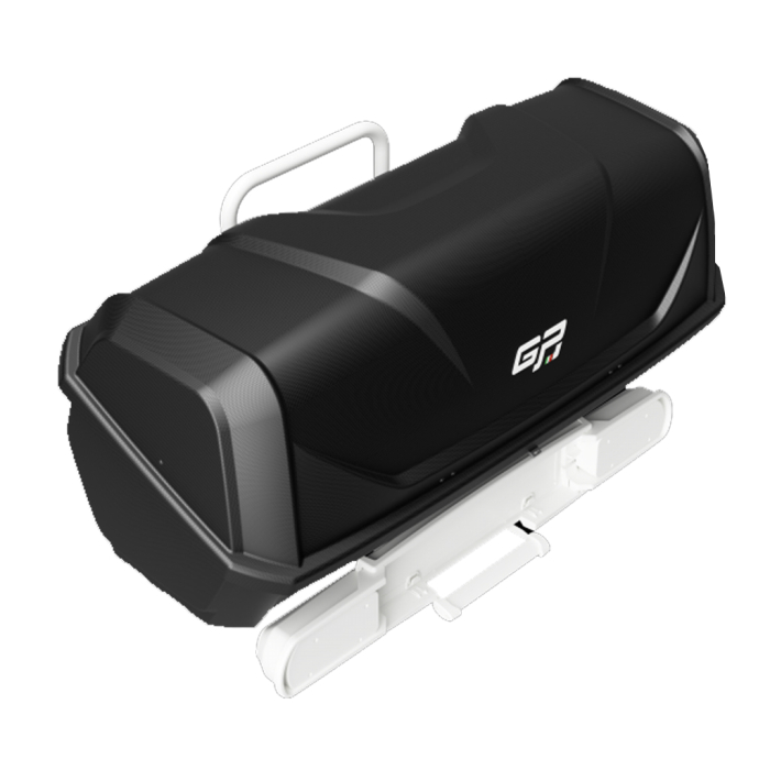 Cutie portbagaj Peruzzo 23.GP001 Negru - cu fixare pe suporturi biciclete cu prindere pe carligul de remorcare [6]