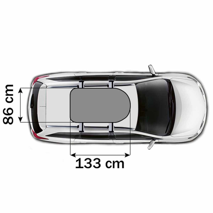 Cutie portbagaj Thule Ocean 80, Negru lucios [5]