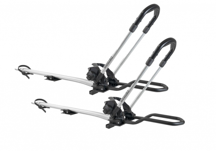 Packet 2 buc Suport bicicleta Menabo Chrono Twin-Pack cu prindere pe bare transversale [1]