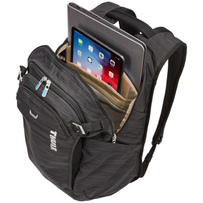 Rucsac urban cu compartiment laptop, Thule, Construct, 24L, Black [5]