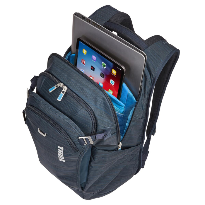 Rucsac urban cu compartiment laptop, Thule, Construct, 24L, Carbon Blue [5]