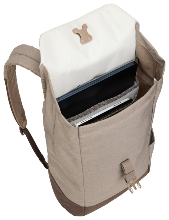 Rucsac urban cu compartiment laptop, Thule, Lithos, 16L, Nuanced Brown [4]