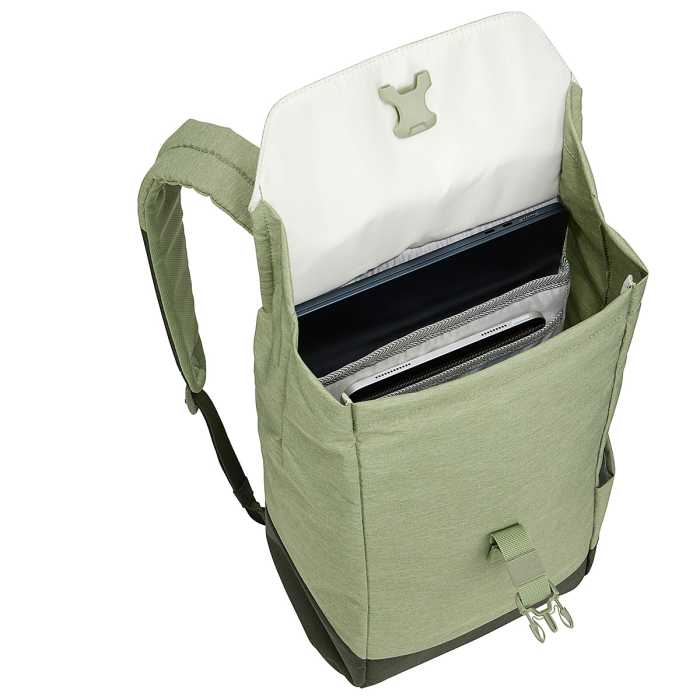 Rucsac urban cu compartiment laptop, Thule, Lithos, 16L, Quiet green [6]
