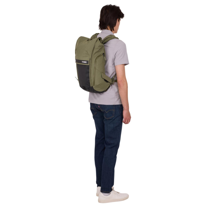Rucsac urban cu compartiment laptop, Thule, Paramount Commuter, 20L, Soft Green [5]