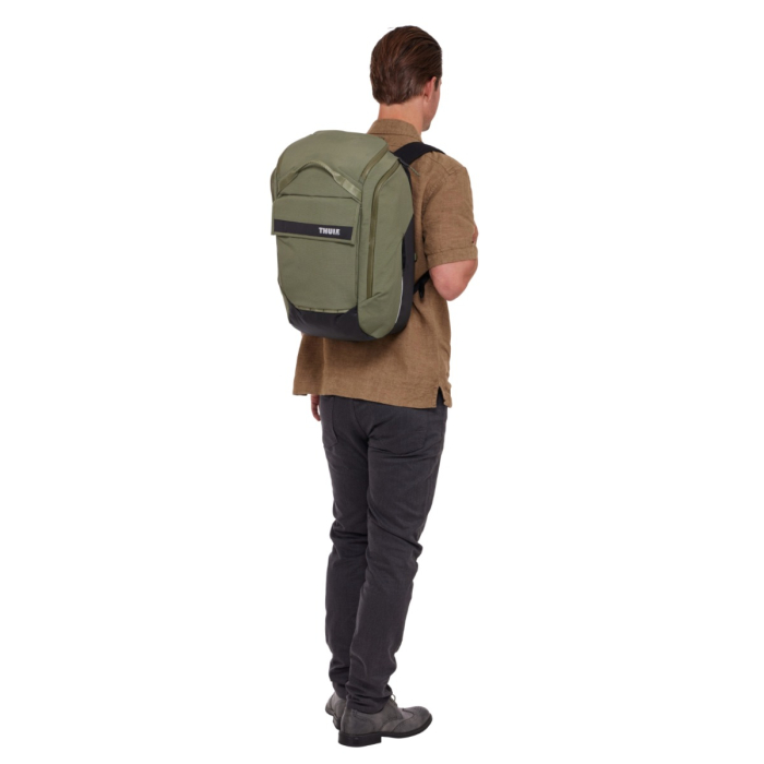 Rucsac urban hibrid pentru bicicleta, cu compartiment  laptop, Thule, Paramount, 26L, Green [5]