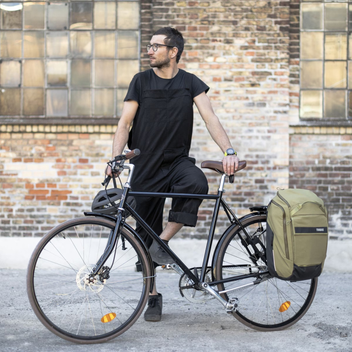 Rucsac urban hibrid pentru bicicleta, cu compartiment  laptop, Thule, Paramount, 26L, Tan Beige [6]