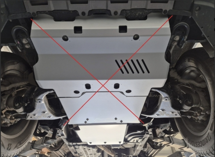 Scut Aluminiu 4mm Cutie Viteze și Reductor Lexus GX (2024+) [7]