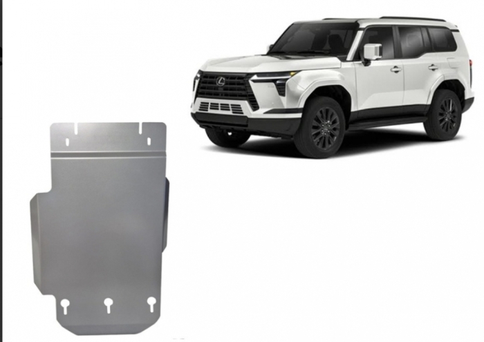 Scut Aluminiu 4mm Cutie Viteze și Reductor Lexus GX (2024+) [2]