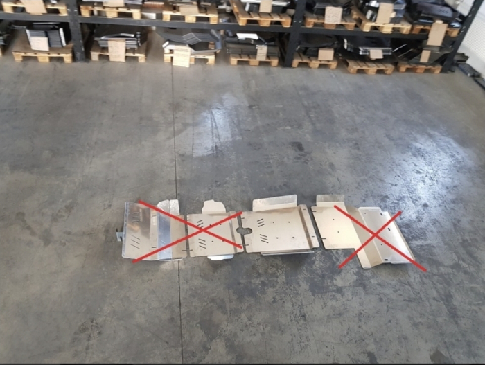 Scut Aluminiu Cutie de Viteze Toyota Hilux Invincible (2021 - Prezent) - 4mm [8]