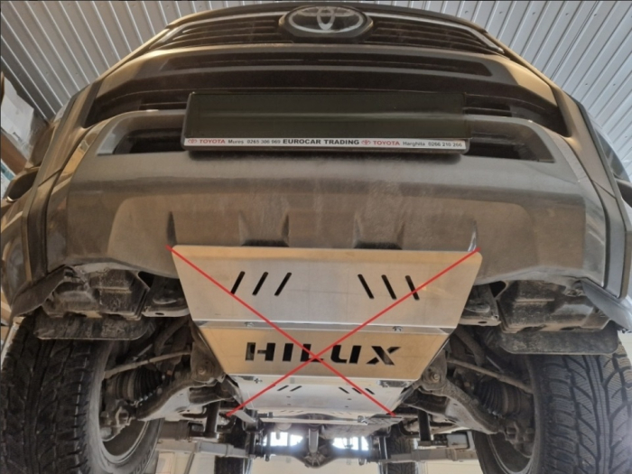 Scut Aluminiu Cutie de Viteze Toyota Hilux Invincible (2021 - Prezent) - 4mm [6]