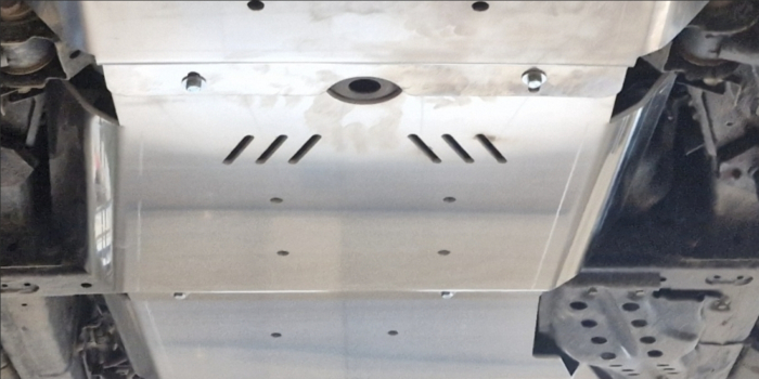 Scut Aluminiu 4mm Cutie Viteze Toyota Hilux Revo 2016-2026 - Protecție 4 mm [4]