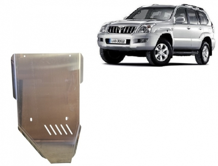 Scut Aluminiu Cutie Viteze 4mm Toyota Land Cruiser J120 2002-2009 - Protecție Transmisie [2]