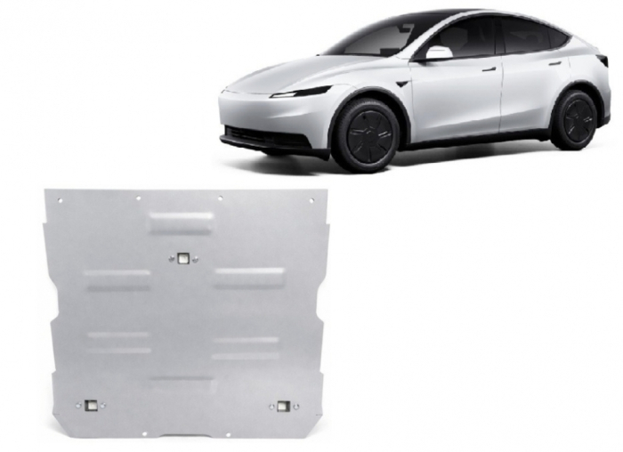 Scut aluminiu motor fata Tesla Model Y Juniper AWD 2024-2026 [2]