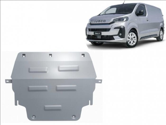 Scut aluminiu motor cutie radiator 3mm Iveco eJolly 2025+ [2]