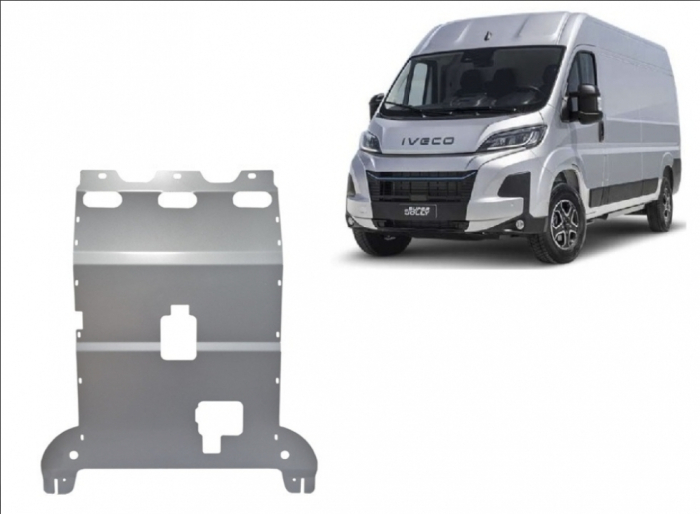 Scut aluminiu motor cutie radiator 4mm Iveco eSuperJolly 2025+ [2]