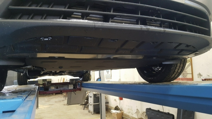 Scut Motor Aluminiu Nou Mercedes Viano W447 (2020-Prezent) Toate Motorizarile [6]