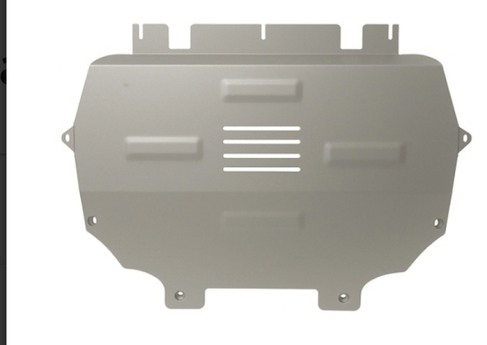 Scut Aluminiu 3mm Motor, Cutie, Radiator și Bară Peugeot Partner (2018+) [3]