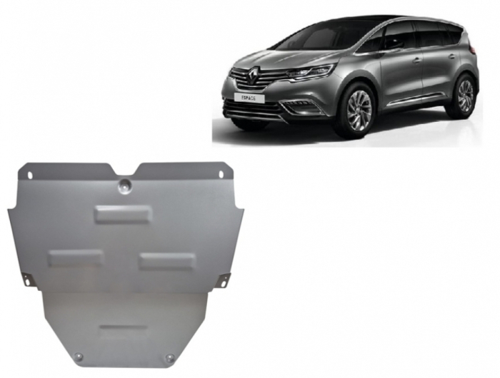 Scut motor si cutie aluminiu Renault Espace V 2015+ [2]