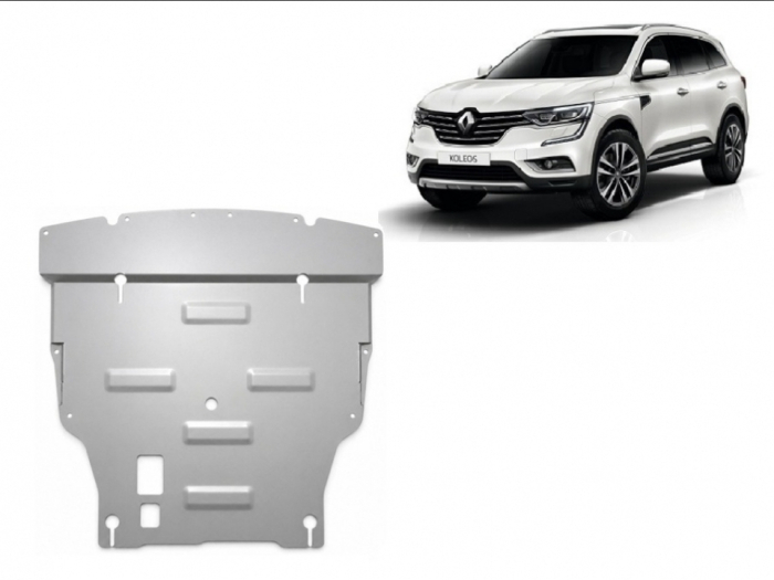 Scut motor cutie radiator aluminiu Renault Koleos 2016+ [2]