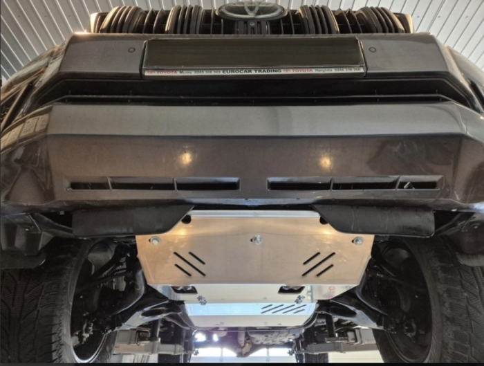 Scut Aluminiu Motor 4mm Toyota Land Cruiser J150 2009-2026 - Protecție Radiator și Bară [11]