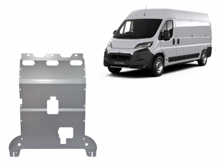 Scut motor, cutie de viteză și radiator din aluminiu Toyota Proace Max (2024+) – Grosime 4mm [2]
