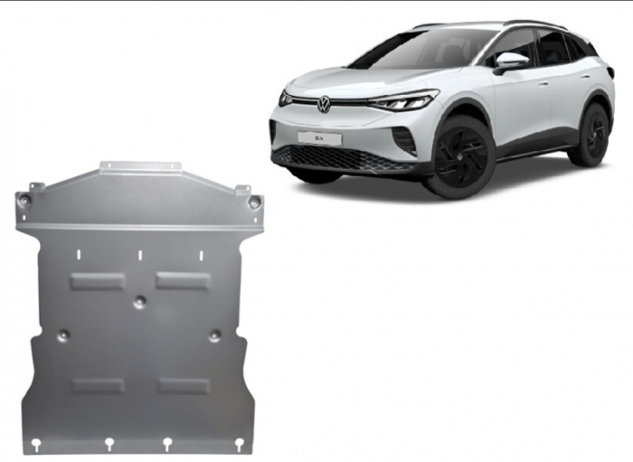 Scut motor aluminiu VW ID.4 (2021 - prezent) - Protecție premium 3mm cod 30.153ALU [2]