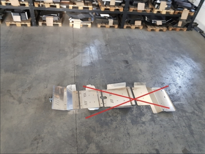 Scut Aluminiu Protecție Radiator Toyota Hilux Revo 2016-2026 - Grosime 4 milimetri Karmaster [9]