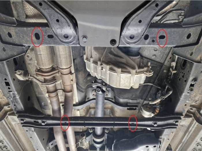 Scut aluminiu reductor Ford Ranger Raptor 2023 - prezent [3]