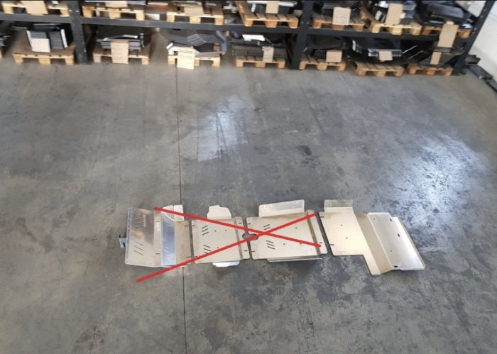 Scut Aluminiu 5mm Reductor Toyota Hilux Revo 2016-2026 - Protecție 5mm [5]