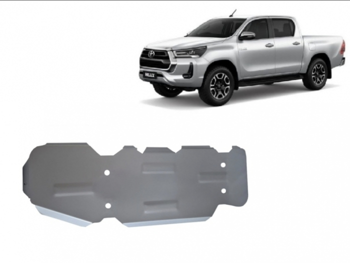 Scut Aluminiu Rezervor Toyota Hilux Invincible (2021 - Prezent) - 3mm [2]