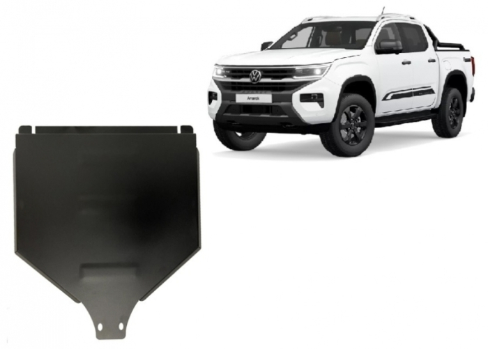 Scut metalic cutie de viteze manuală VW Amarok (2022 - 2026) - Oțel 3mm - Karmaster [2]