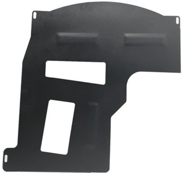 Scut metalic protectie catalizator Opel Movano B (otel 2mm) [2]