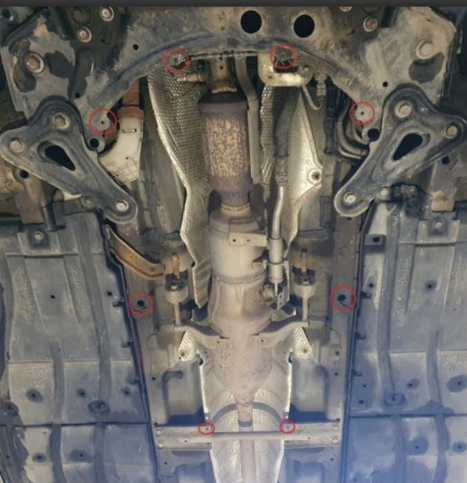 Scut Metalic Antifurt Catalizator Toyota Auris (2007 - 2012) - Cod 00.160 - Protecție Oțel 2mm [3]