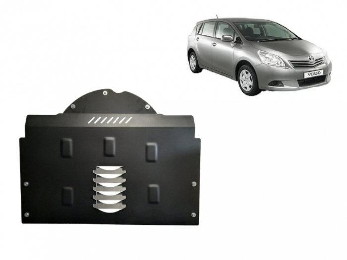 Scut Metalic Antifurt Catalizator Toyota Corolla Verso (2002 - 2008) - Protecție Solidă 2mm, Cod 00.164 [2]