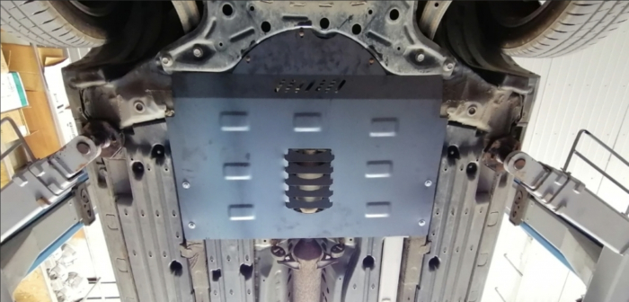 Scut Metalic Antifurt Catalizator Toyota Prius 2003 - 2009, Oțel 2mm - Protecție Completă și Montaj OEM [5]