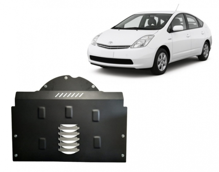 Scut Metalic Antifurt Catalizator Toyota Prius 2003 - 2009, Oțel 2mm - Protecție Completă și Montaj OEM [2]