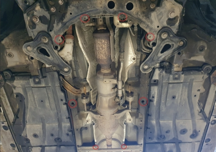 Scut Metalic Antifurt Catalizator Toyota Prius 2011 - 2021, Oțel 2mm - Protecție Anti-Furt și Montaj OEM [4]