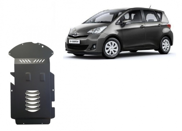Scut metalic antifurt catalizator Toyota Verso (2007 - 2018) - Protecție 2mm [2]