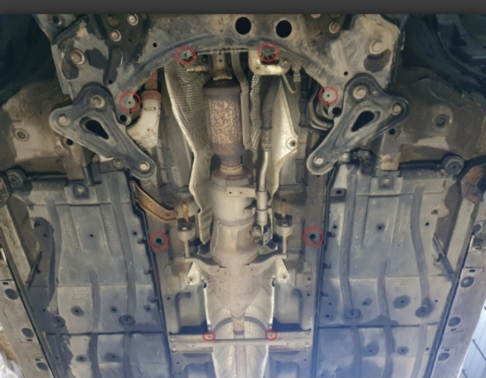 Scut metalic antifurt catalizator Toyota Verso (2007 - 2018) - Protecție 2mm [4]