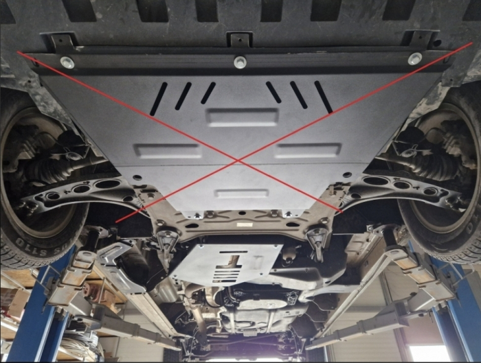 Scut Metalic Anti-Furt Catalizator Nissan NV300 (2022+) [10]