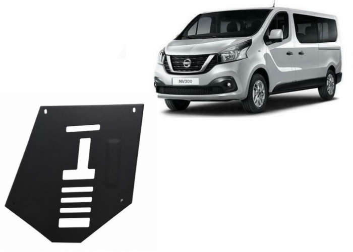 Scut Metalic Anti-Furt Catalizator Nissan NV300 (2022+) [2]