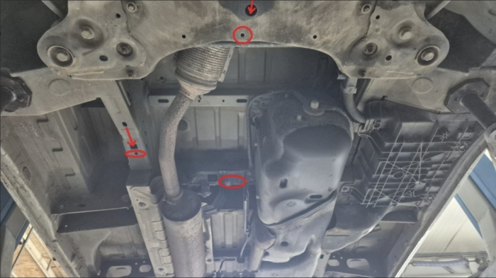 Scut metalic catalizator Renault Master 2010-2021 [4]