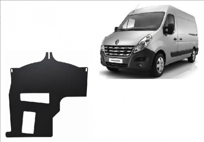 Scut metalic catalizator Renault Master 2010-2021 [2]