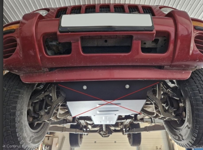 Scut metalic cutie de viteze Jeep Cherokee KJ fabricat intre 2001 - 2008 [2]