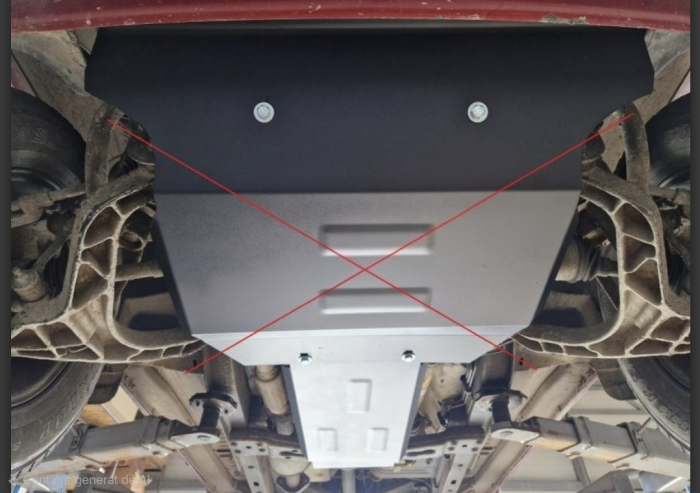 Scut metalic cutie de viteze Jeep Cherokee KJ fabricat intre 2001 - 2008 [3]