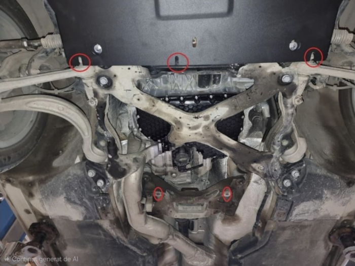 Scut metalic cutie de viteze Audi A4 B9 Allroad fabricat dupa 2015 [4]