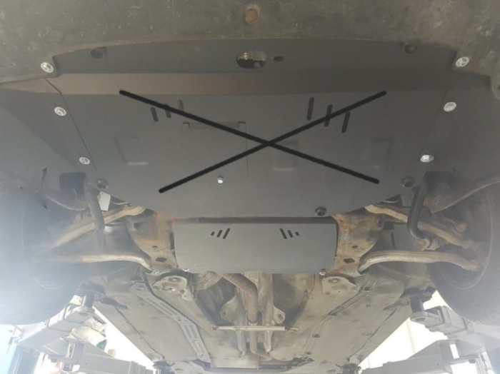 Scut Metalic Oțel Protecție Cutie de Viteze Automată Skoda Superb (2001-2008) [3]