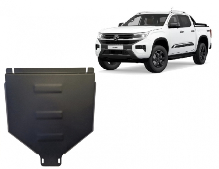 Scut metalic cutie de viteze automată VW Amarok (2022 - 2026) - Oțel 3mm - Karmaster [2]