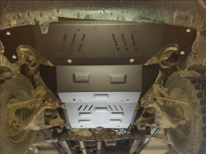 Scut Metalic Protecție Cutie Viteze și Filtru Particule Toyota Hilux Revo 2016-2026 - Oțel 2.5mm Karmaster [5]